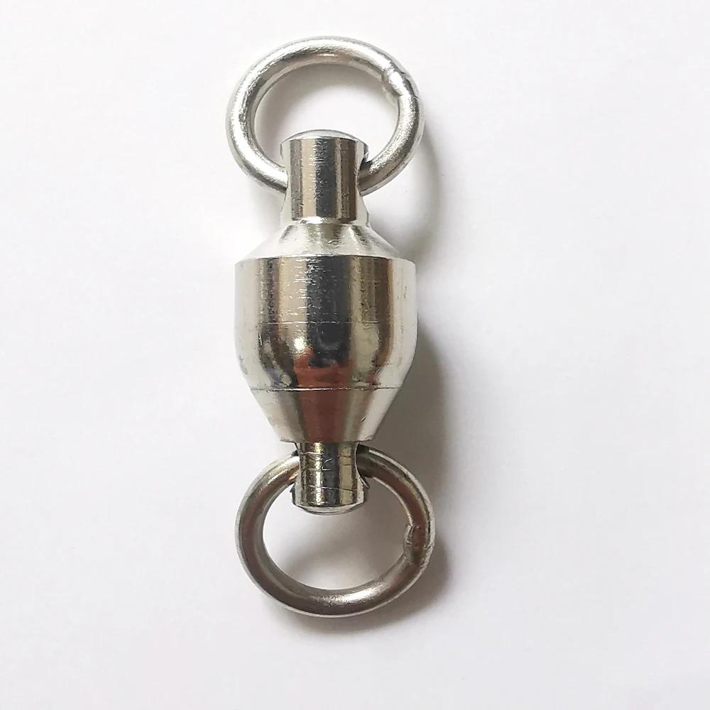 Émerillons à roulement à billes DNDYUJU 10-20pcs acier inoxydable - Accessoires pêche qualité