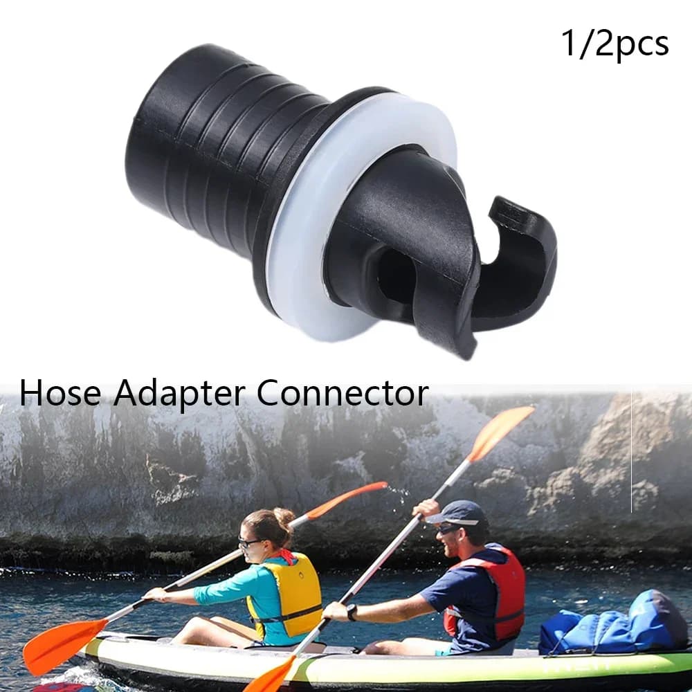 Adaptateur de valve pour bateau gonflable et kayak - Connexion universelle pour pompe à pied