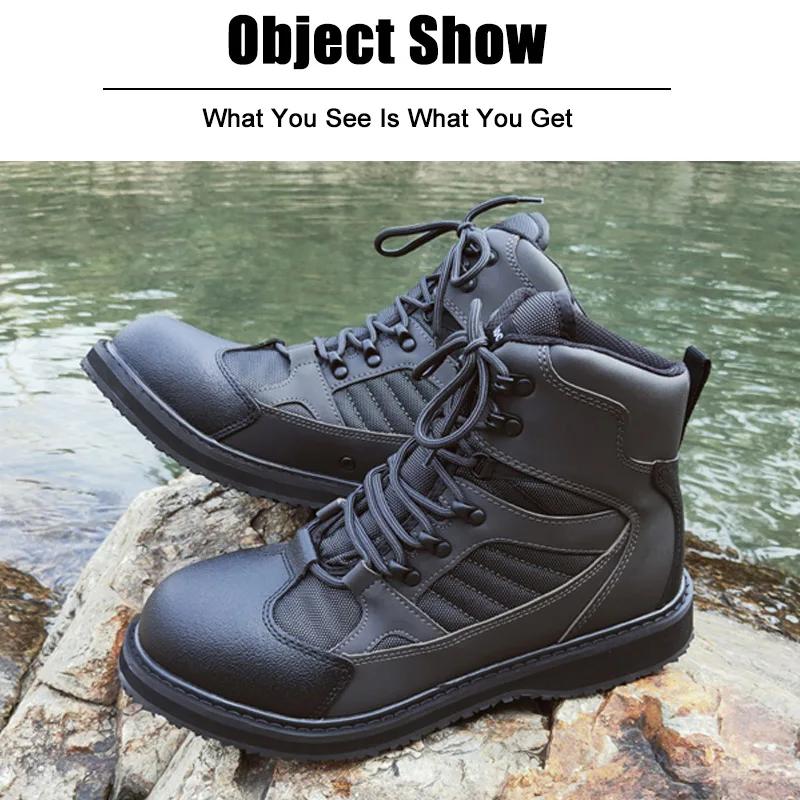Waders pêche à la mouche bottes chasse chaussures montaison semelle feutre caoutchouc antidérapante équipement pêche