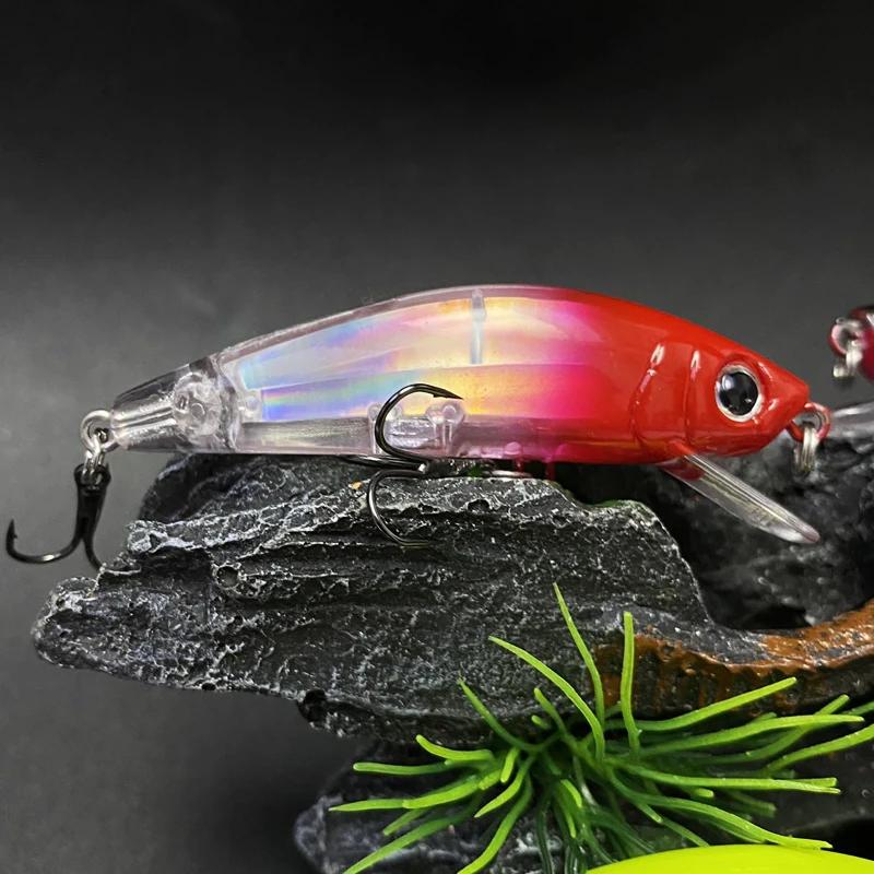 Leurre flottant minnow 66mm 7.8g pour pêche brochet truite carpe - leurre topwater jerkbait wobblers