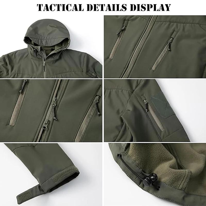 Veste tactique pêche ski - Vêtement technique professionnel pour pêche hivernale