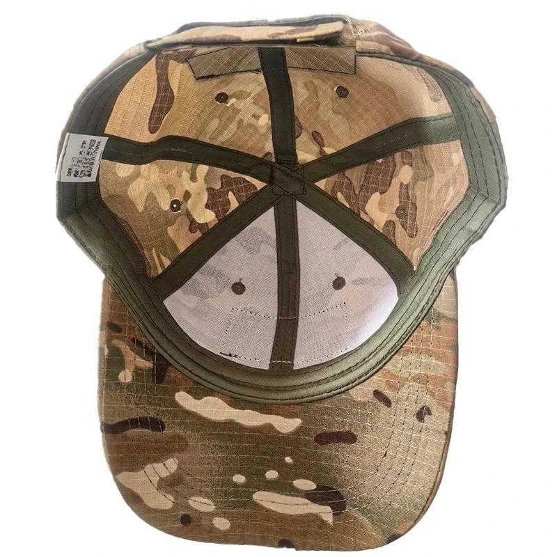 Casquette unisexe camouflage pêche randonnée ajustable été protection solaire snapback