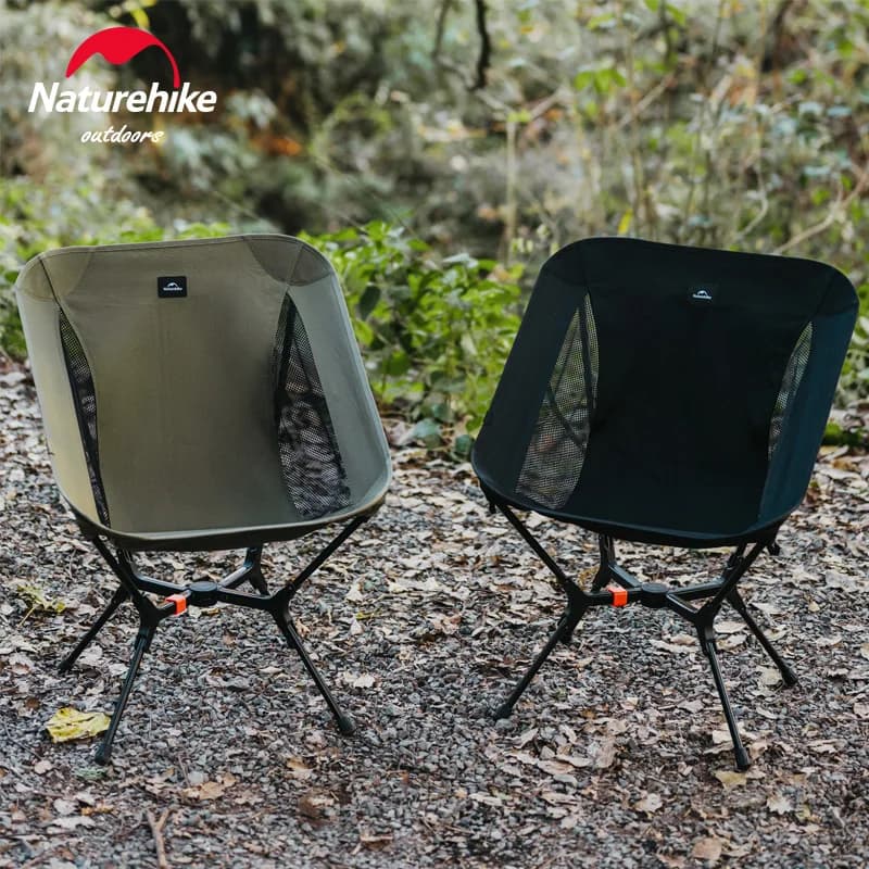 Chaise camping Naturehike YL01 automatique - Siège pêche plage portant 200KG confortable