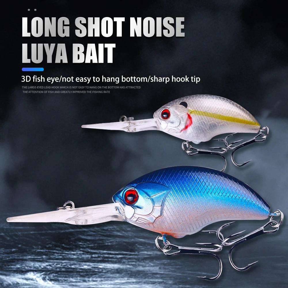 Leurre de pêche leurre crankbait minnow 13g 9cm pour bar brochet truche avec hameçons triples