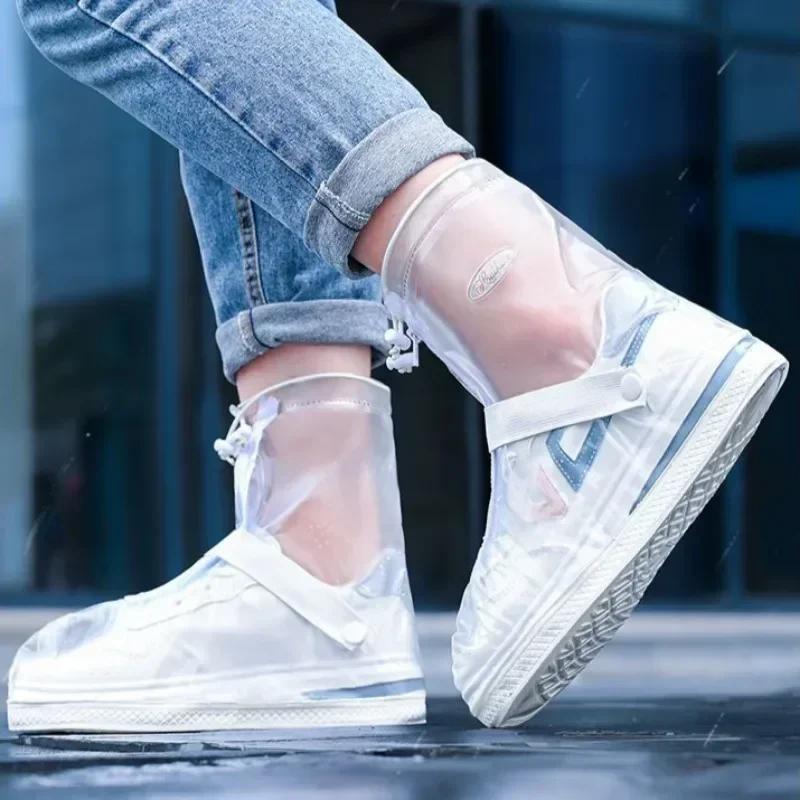 Bottes de pêche imperméables pour hommes 2025 - Bottes caoutchouc hautes sans lacets résistantes