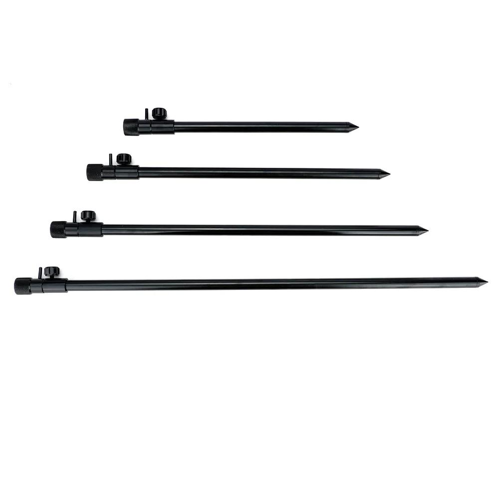 Bank sticks aluminium Hirisi 25-70cm pour rod pod carpe - Supports réglables pour alarmes et buzz bars