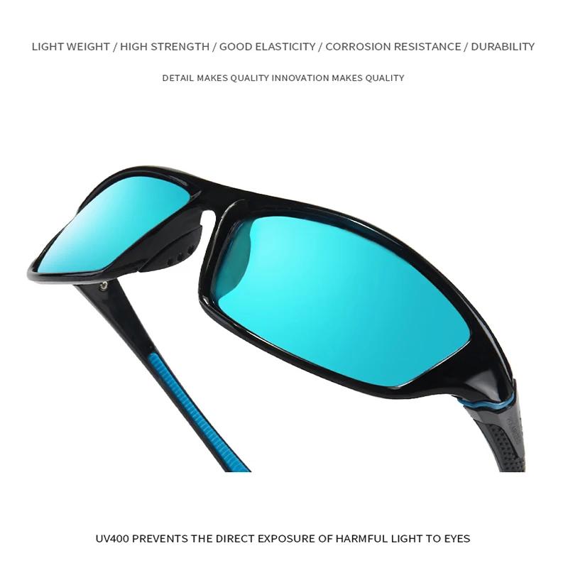 Lunettes de pêche polarisées unisexes pour camping et conduite - Sports outdoor avec protection UV400