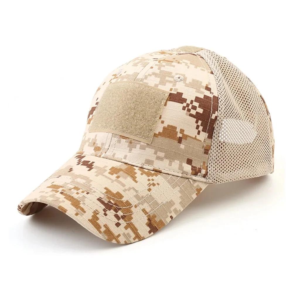 Casquette snapback camouflage sport outdoor mesh breathable simplicité visière sportive