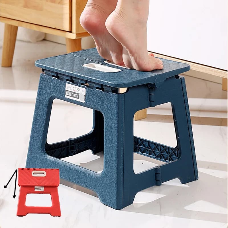 Tabouret pliant 2024 pour pêche - Siège plastique épais adulte enfant camping