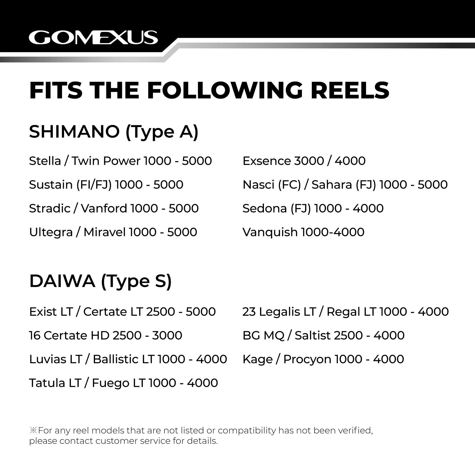 Poignée aluminium Gomexus 30mm pour moulinet Shimano Stradic Daiwa Stella réglage personnalisé