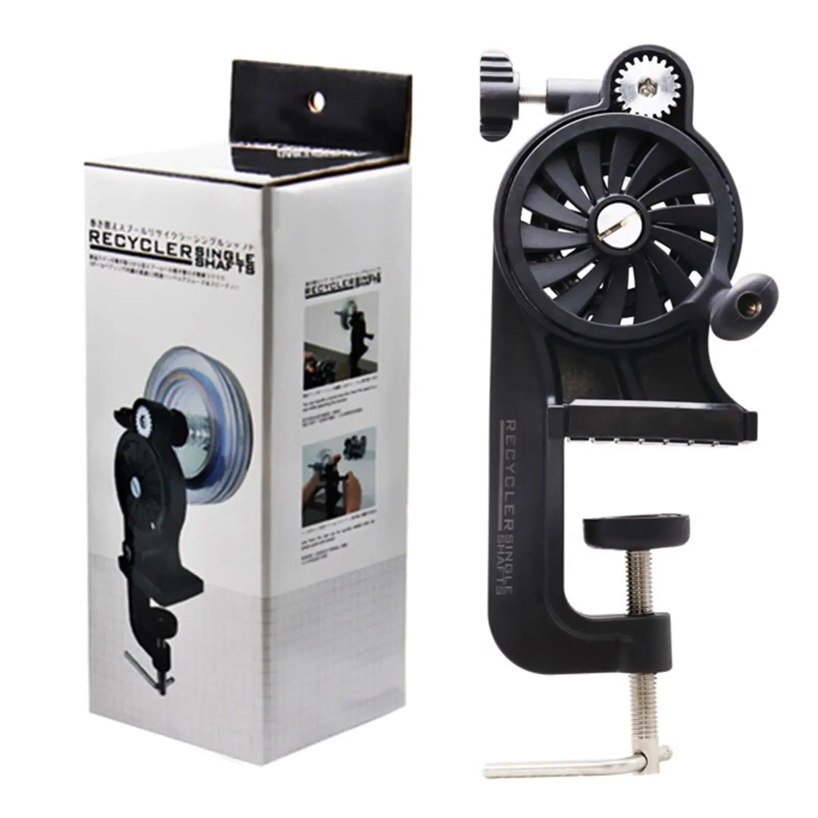 Dévidoir ligne pêche réglable avec pince table - Machine à bobiner fil pêche portable - Équipement enrouleur récupérateur