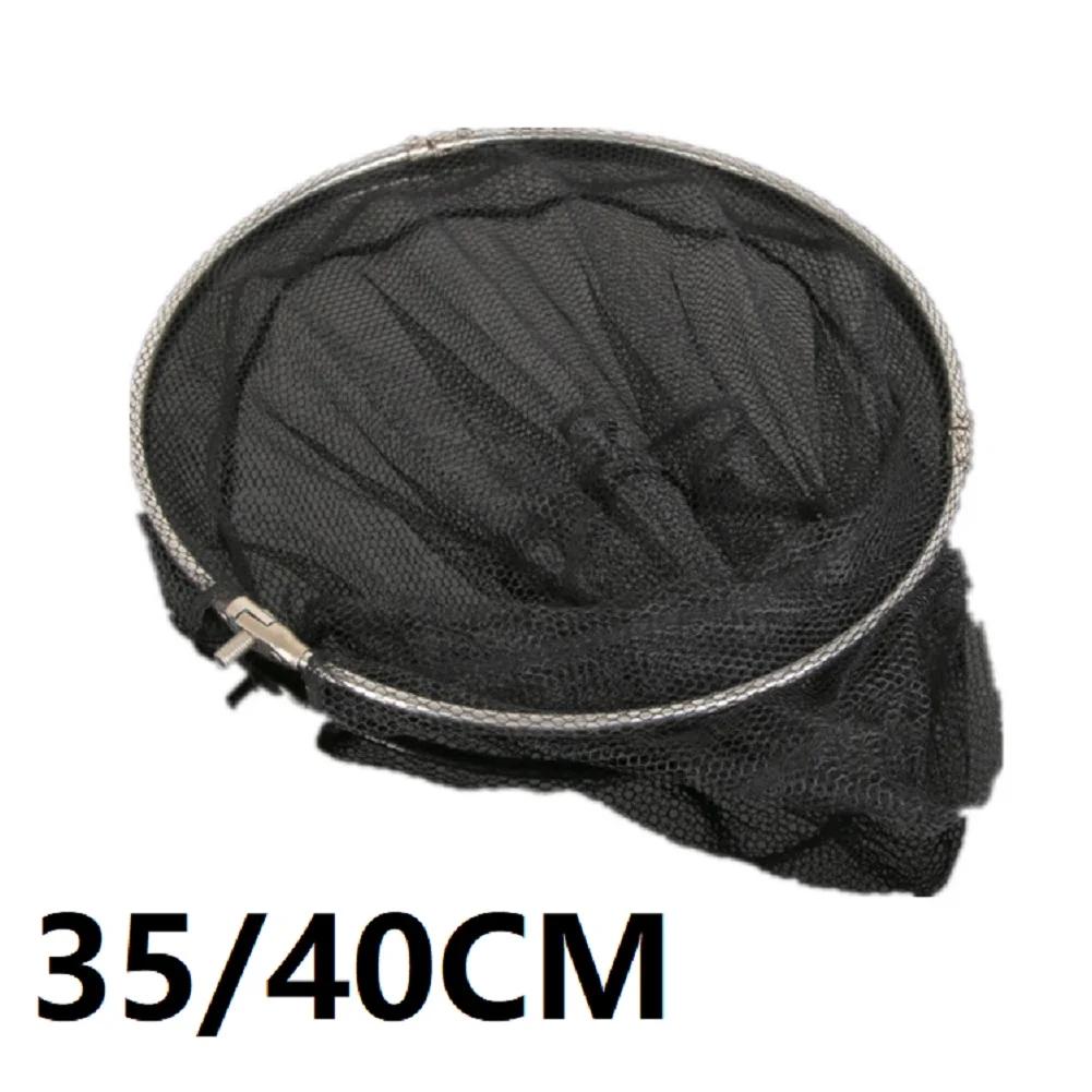 Filet pliable pêche à épuisette avec tête repliable - Accessoire capture poissons profond