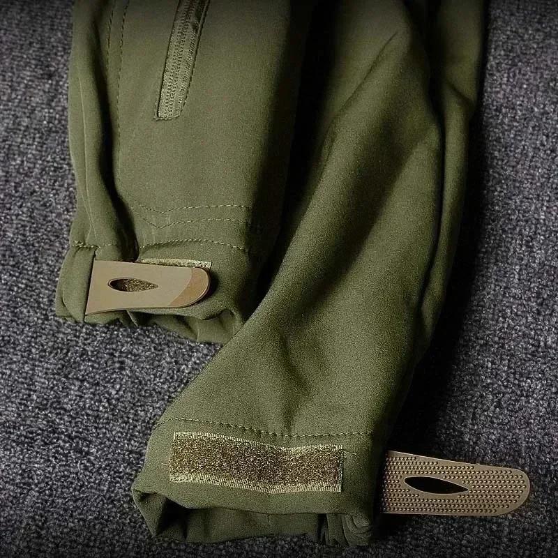 Combinaison de pêche hiver polaire tactique homme - Ensemble imperméable pêche randonnée camping