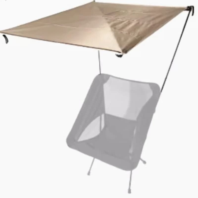 Chaise plage pêche avec pare-soleil imperméable multifonction pour randonnée maritime