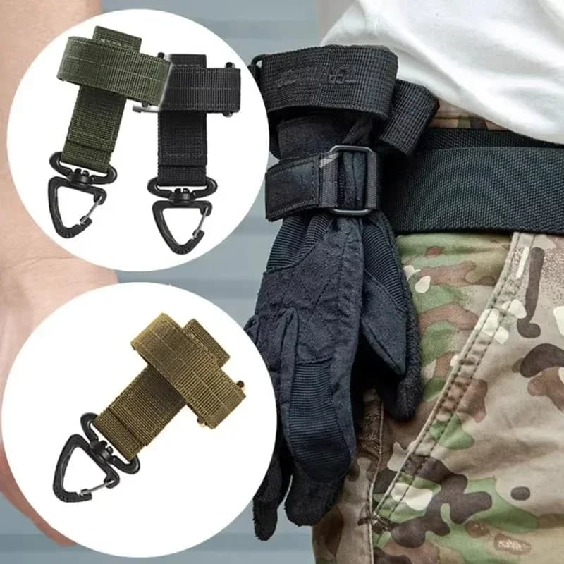 Gants tactiques multi-usages avec crochet boucle ventilateur pour activités outdoor