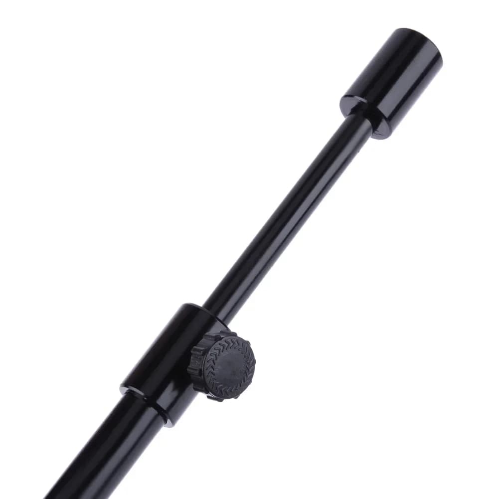 Support Canne Pêche Carp Fishing - Bâton de Rive Réglable Aluminium Noir - Rod Pod Professionnel - Matériel Pêche