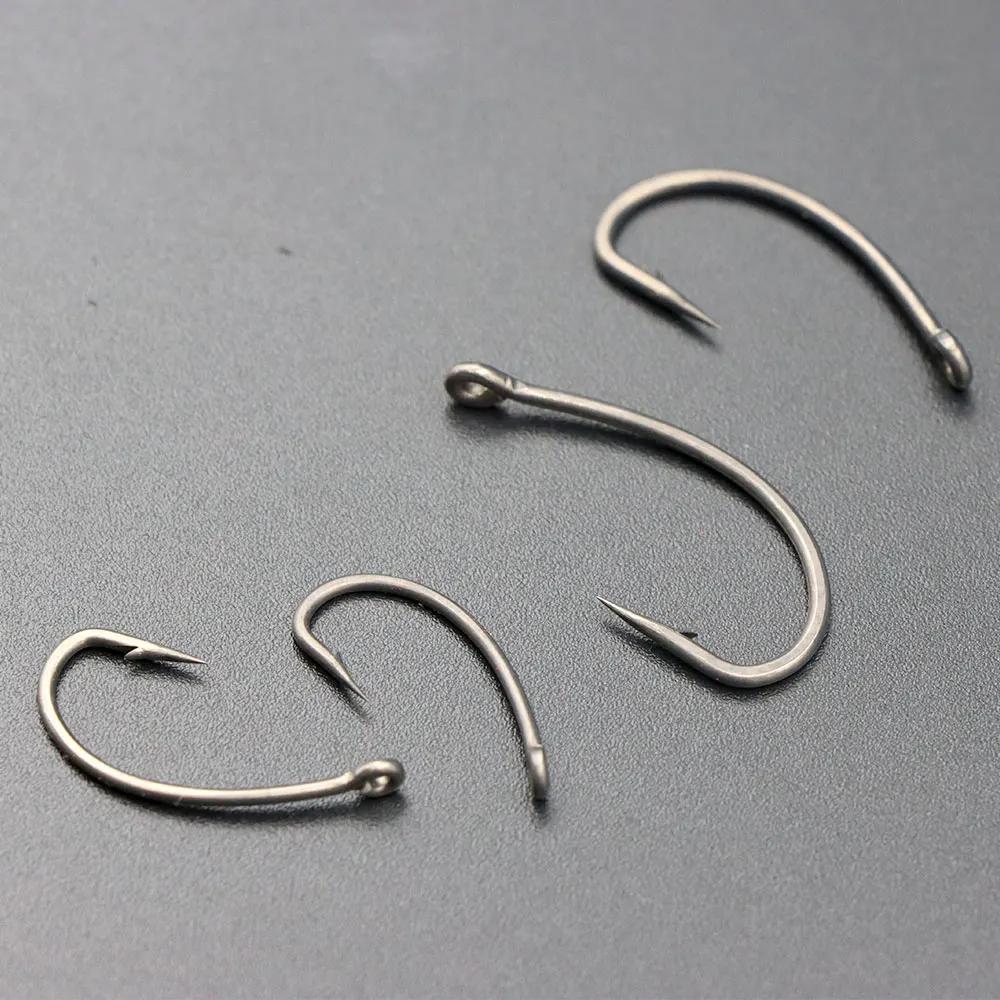 Hameçons carpe PTFE 20 pièces - Revêtement anti-corrosion pour method feeder et hair rigs