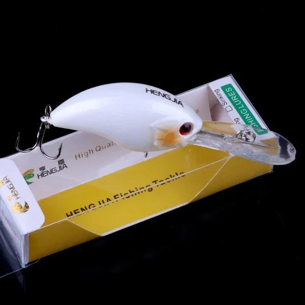Leurre crankbait HENGJIA 13g/9cm - Leurre dur minnow grande langue pour bar et brochet