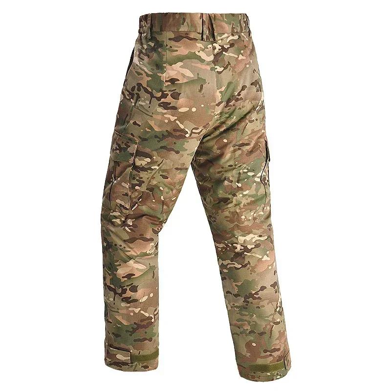 Tenue hiver chasse pêche camouflage épaisse imperméable - veste pantalon tactique résistant
