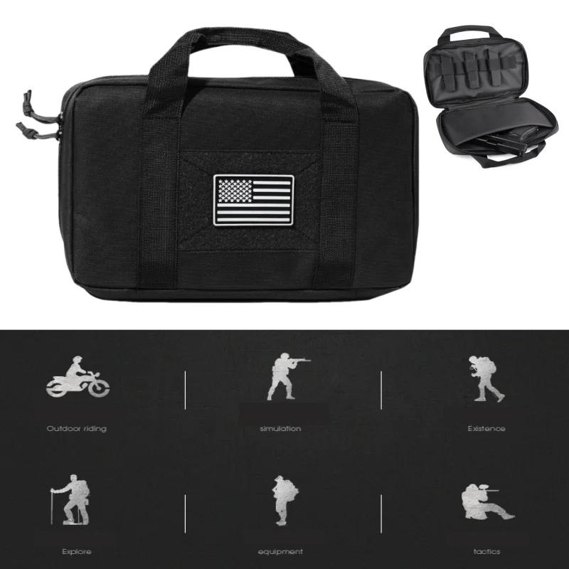 Pochette tactique pour pistolet et équipement - Protection transport pêche et chasse discret
