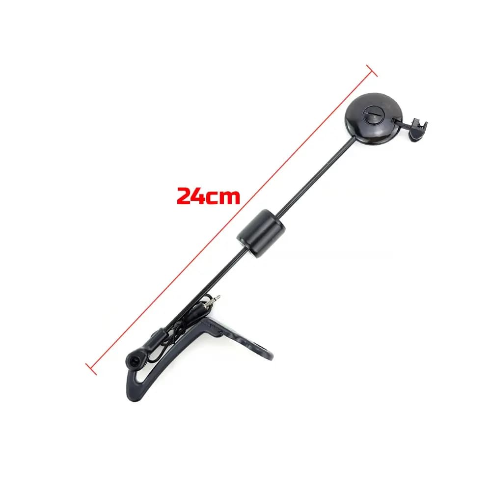 Set 4 indicateurs swingers LED Hirisi pour pêche à la carpe - Drop Off Indicator B2022 4 couleurs avec étui
