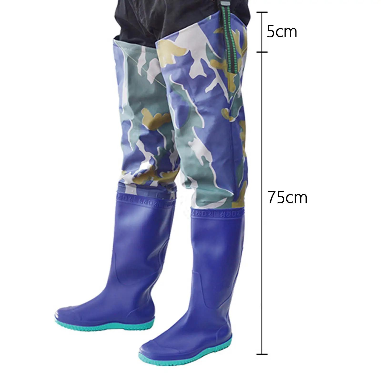 Cuissardes de pêche étanches pour hommes et femmes - Bottes de rivière confortables et imperméables