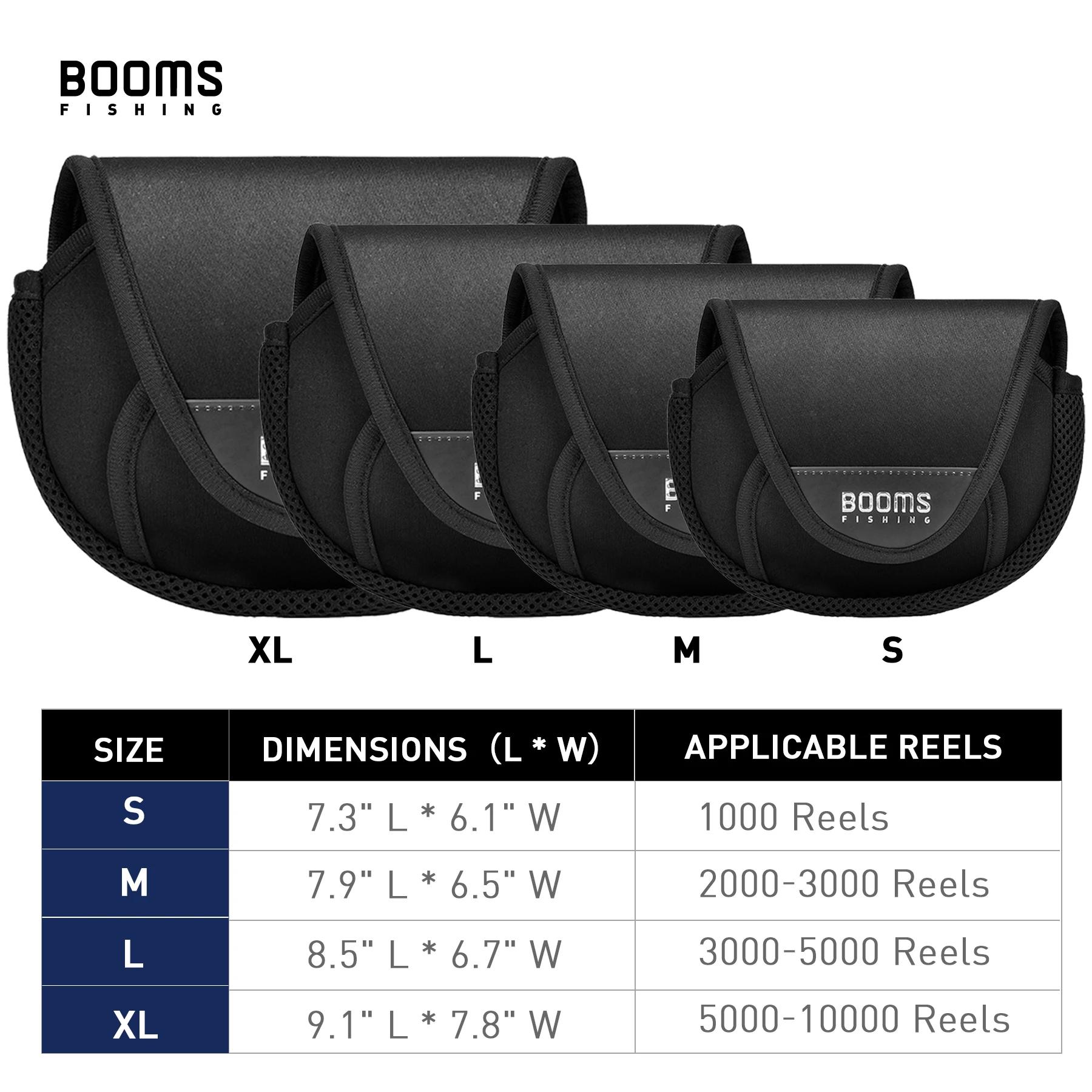 Nouvelle housse protection moulinet pêche Booms RC2 : étui rangement moulinets casting et spinning