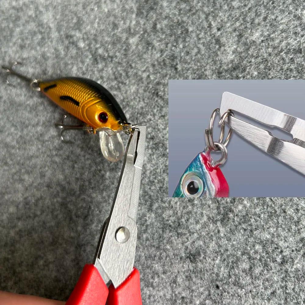 Pince multifonction acier alliage pêche coupe ligne PE extracteur hameçons carpe