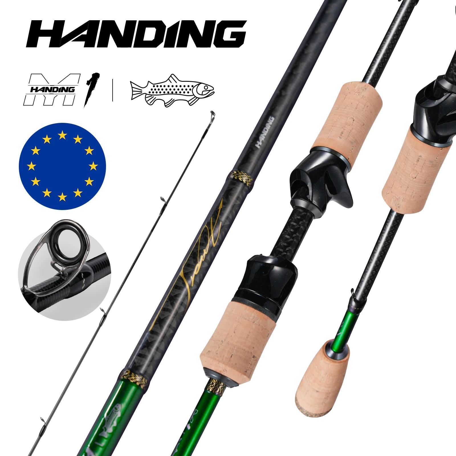 Canne ajing HANDING 2.13m carbone 30T UL-L - Pêche truite et rockfishing action rapide