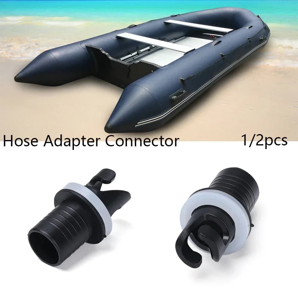 Adaptateur de valve pour bateau gonflable et kayak - Connexion universelle pour pompe à pied