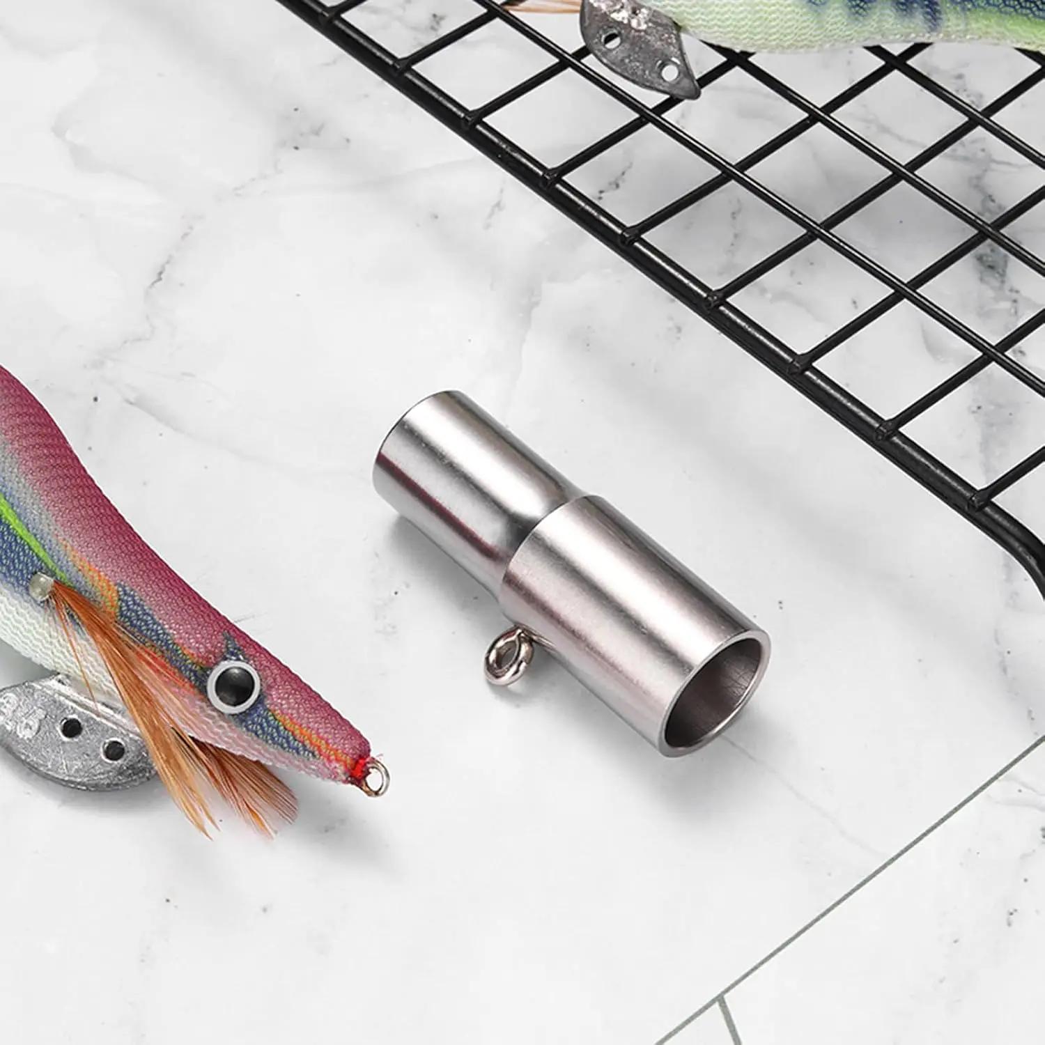 Outil de redressage hameçon calmar acier inoxydable - Réparation hameçons de pêche portable et efficace