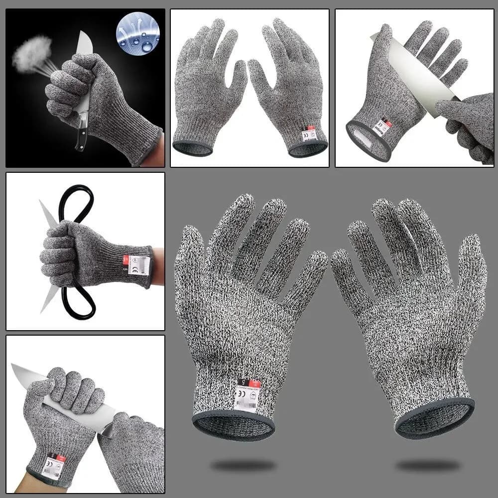Gants de pêche anti-coupure Outdoor - Protection résistante aux couteaux et écran tactile ultra-fin