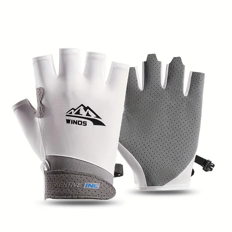 Gants de pêche Long Finger légers et respirants - Réutilisables avec doigts complets ou demi-doigts