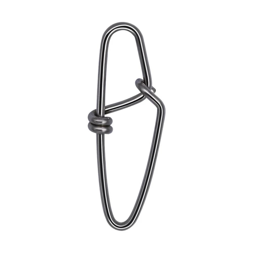 50 clips de pêche rapides pour leurres - Connecteurs en acier inoxydable pour crankbaits et leurres