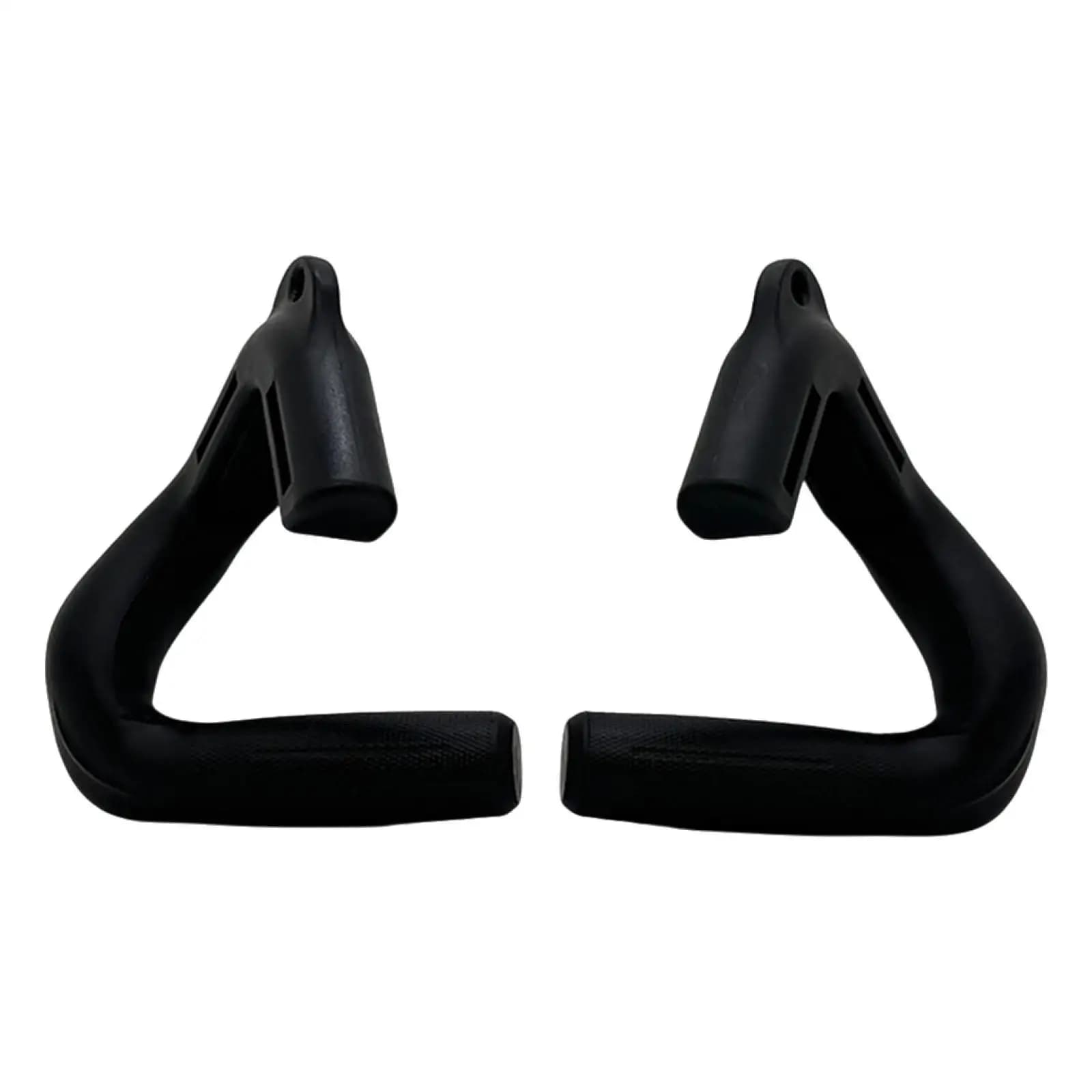 Poignées neutres d'attachement pour traction et deadlift - Accessoire musculation prise confortable