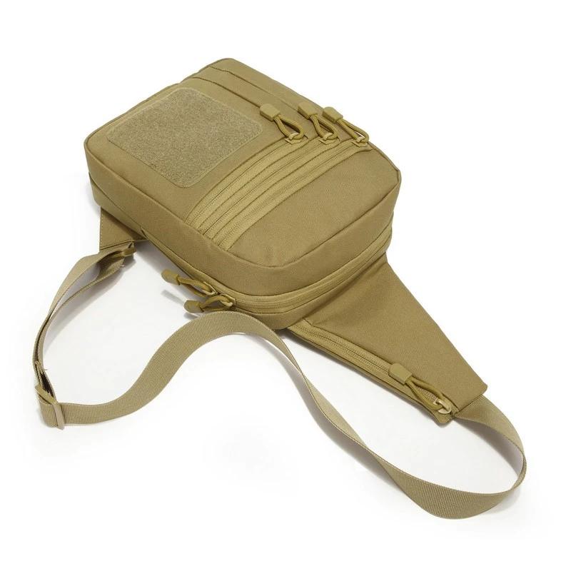Sac poitrine tactique pour pistolet de pêche - Discret et convertible en sac à dos