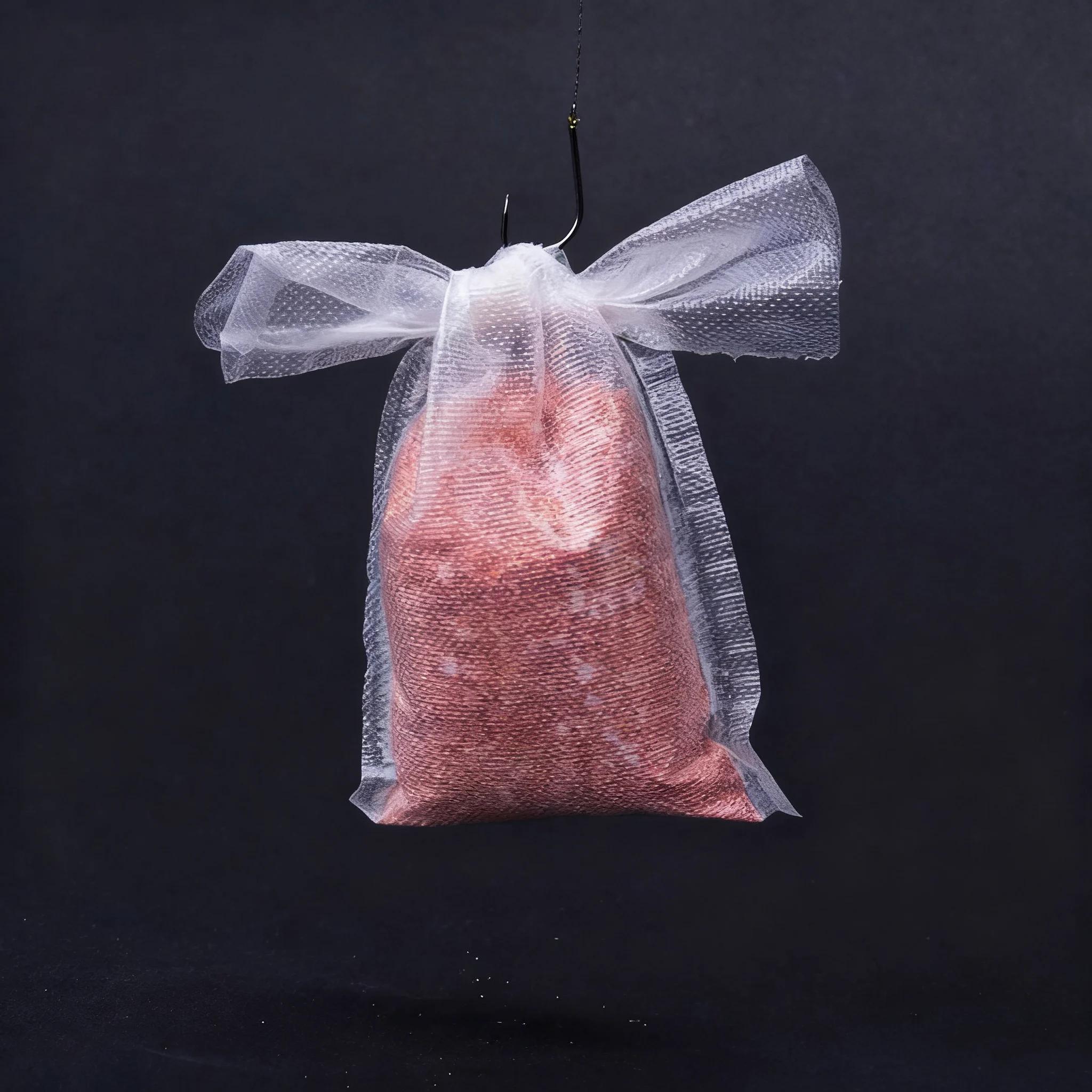 Sacs PVA pour pêche à la carpe, filet 7x14 cm pour lancers d'appâts, boilies et pellets