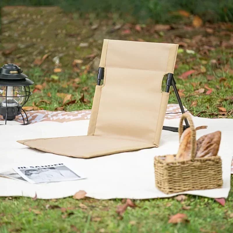 Chaise pliante ultra-légère alliage aluminium pour pêche nomade - Confortable transportable camping plage