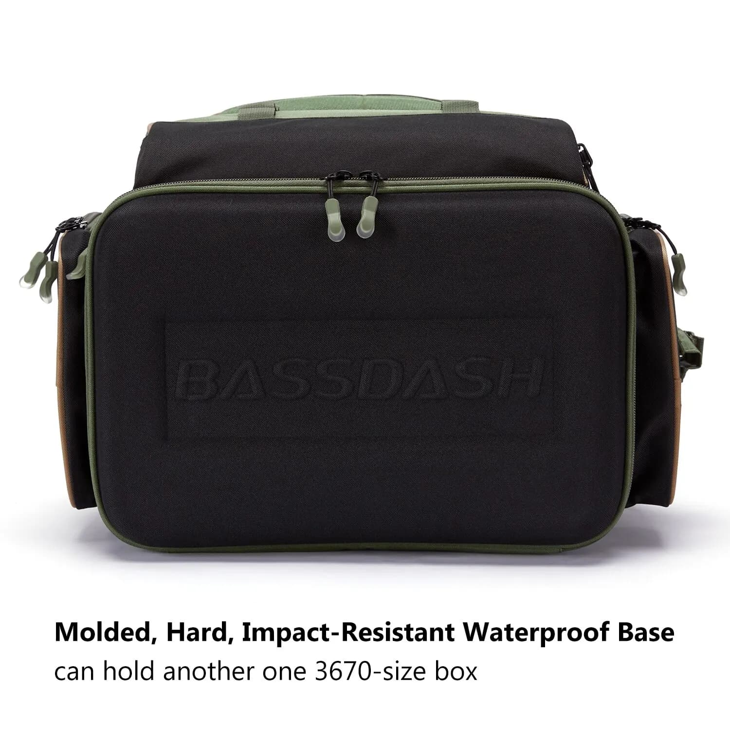 Sac à dos tactique léger Bassdash avec housse de pluie - Boîte à pêche souple multifonction