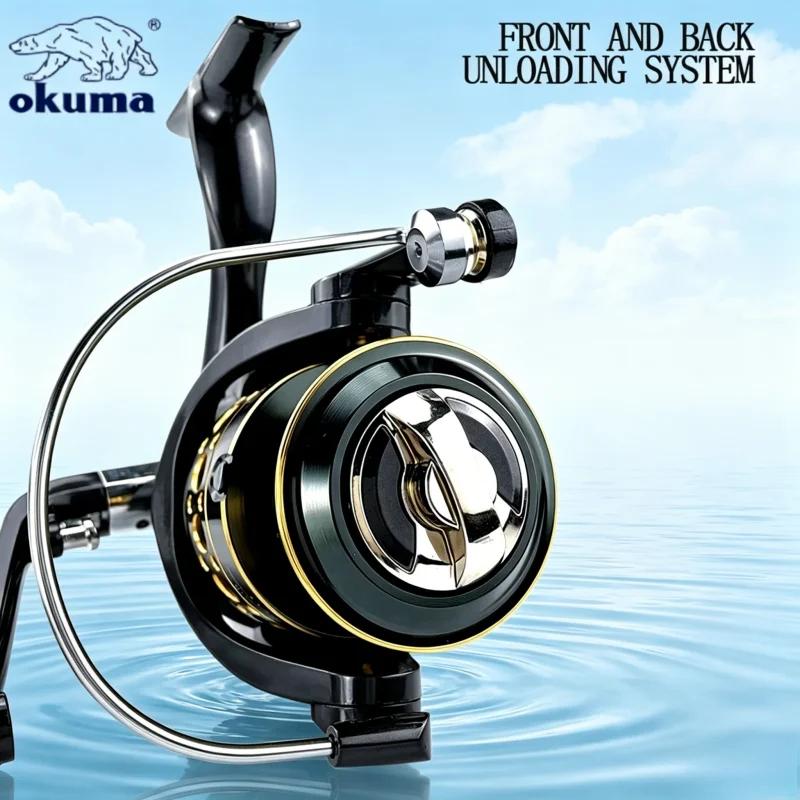 Moulinet spinning Okuma metalultra léger frein 18kg outil pêche 2025