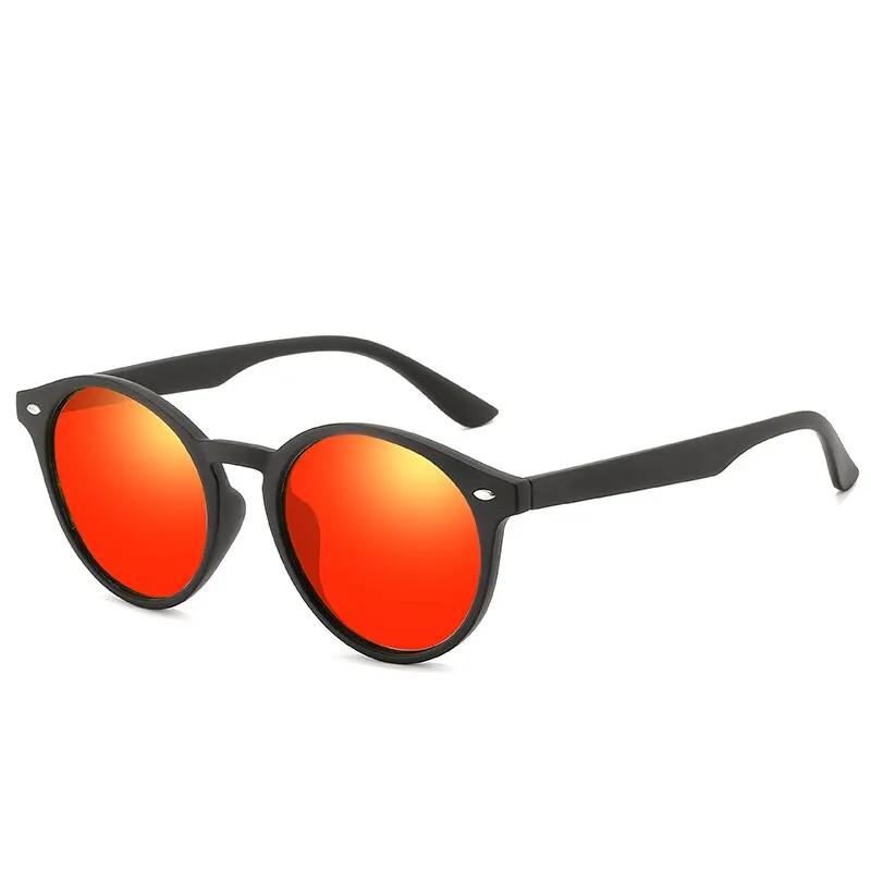 Lunettes de soleil polarisées rondes vintage - UV400 pour conduite et pêche confortable