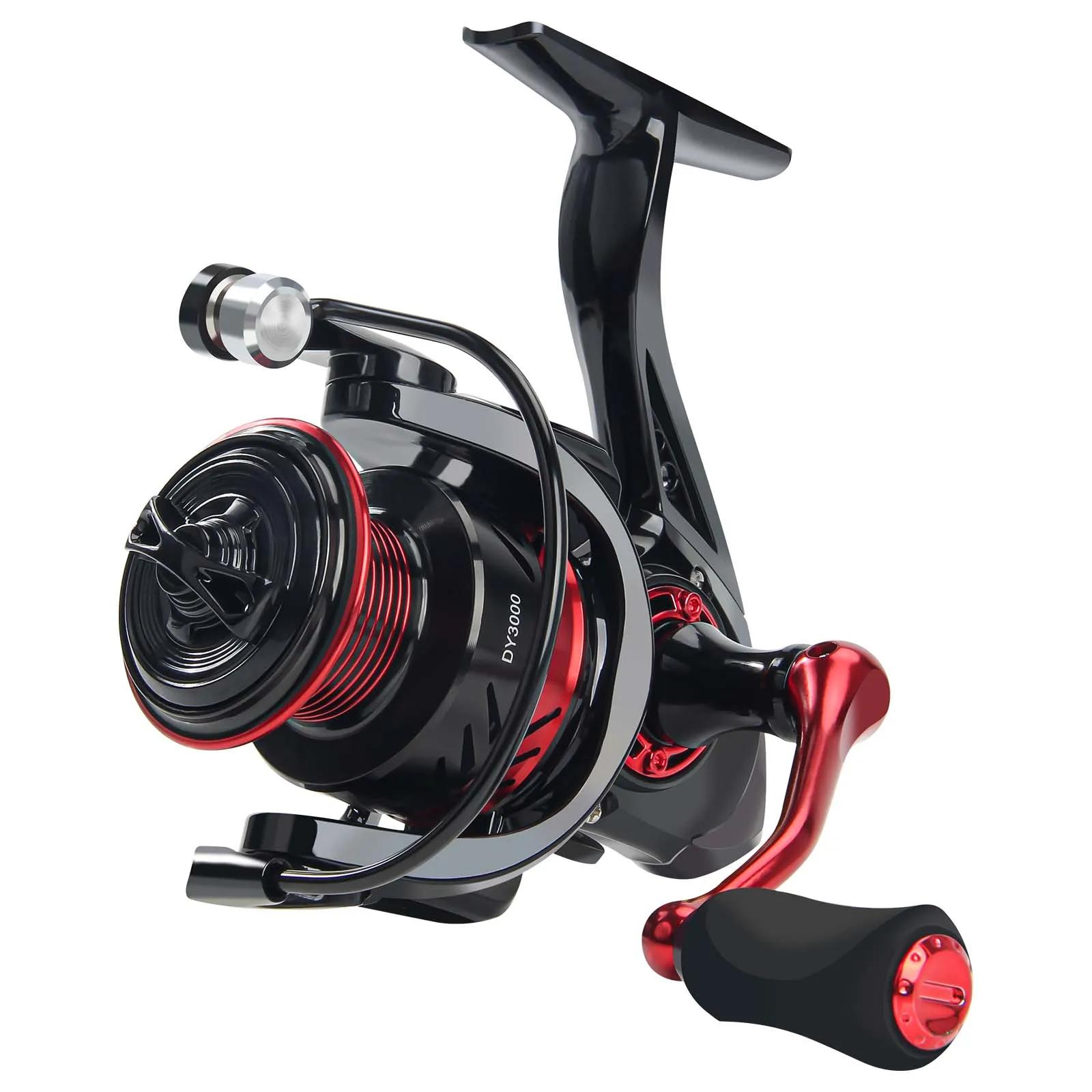Moulinet spinning ROOBLINOS DH ultra-léger cadre métal - Pêche mer et eau douce rapide