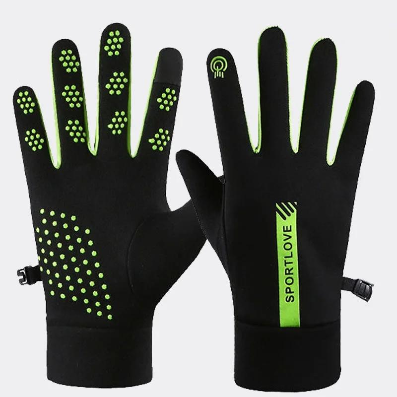 Gants de vélo femme hiver imperméables antidérapants - Résistance vent et froid pour sports outdoor