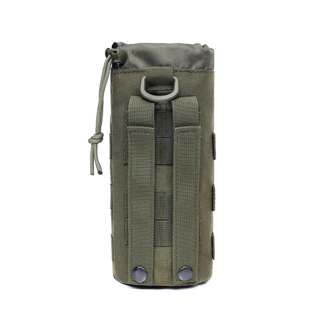 Sac tactique MOLLE pour gourde - Porte-gourde pour pêche, chasse, randonnée et camping