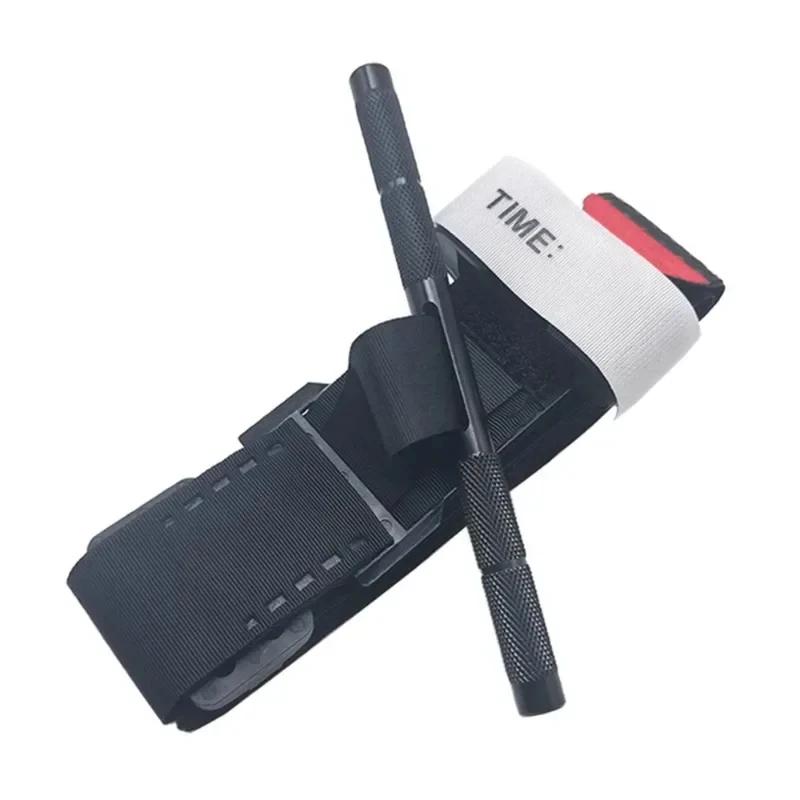 Garrot tactique aluminium réutilisable pour trousse de secours pêche et randonnée