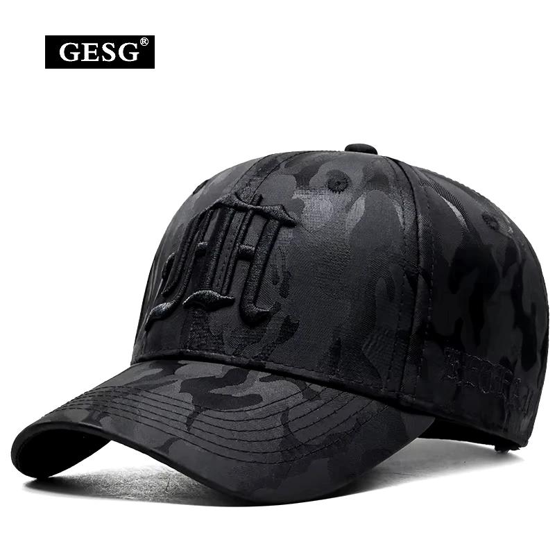 Casquette Baseball Brodée Camouflage InlnDtor 2025 - Tactique Militaire Toutes Saisons Pêche