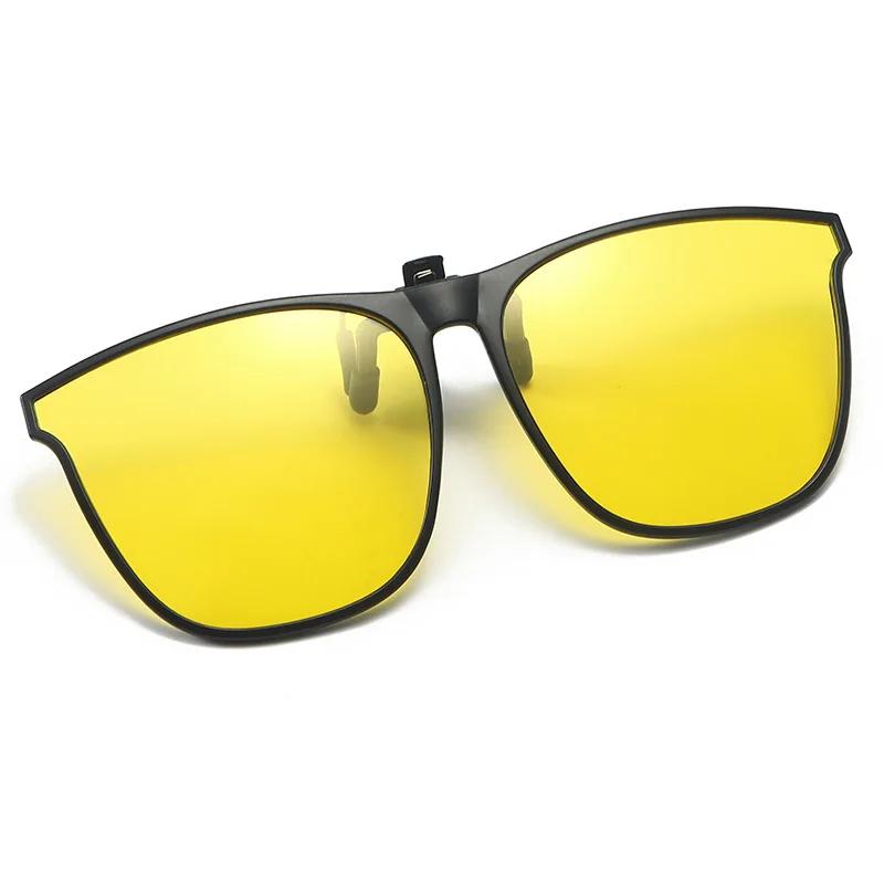 Lunettes clip polarisées pêche conduite nuit anti-éblouissement vision nocturne améliorée