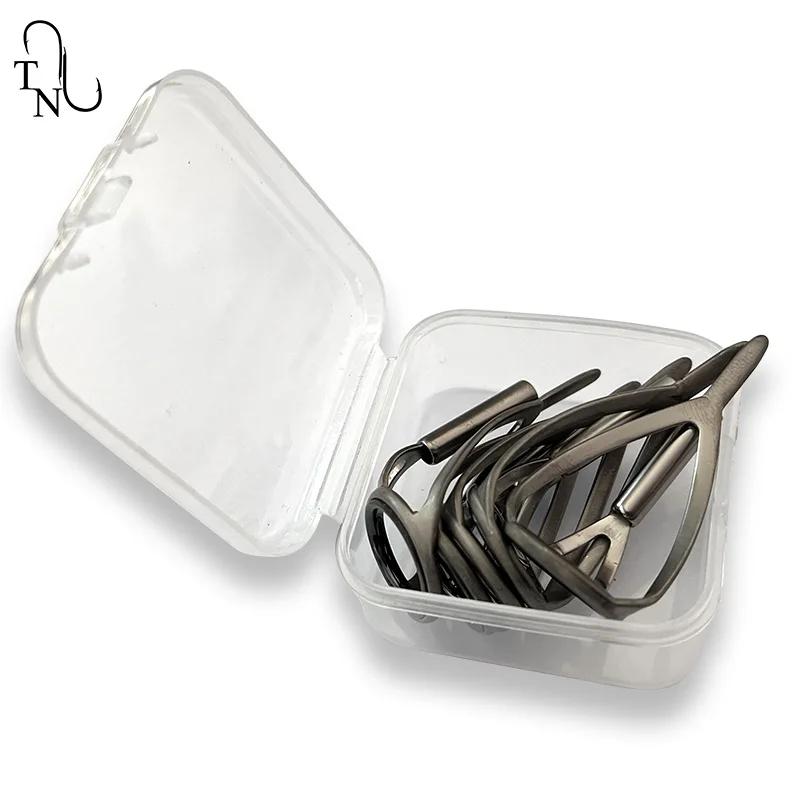Kit 5 pièces TN99 TUCRLST anneaux guidon canne pêche rechange réparation eau salée