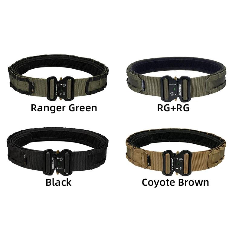 Ceinture tactique 2 pouces IDOGEAR - Boucle rapide MOLLE pour pêche et sports outdoor