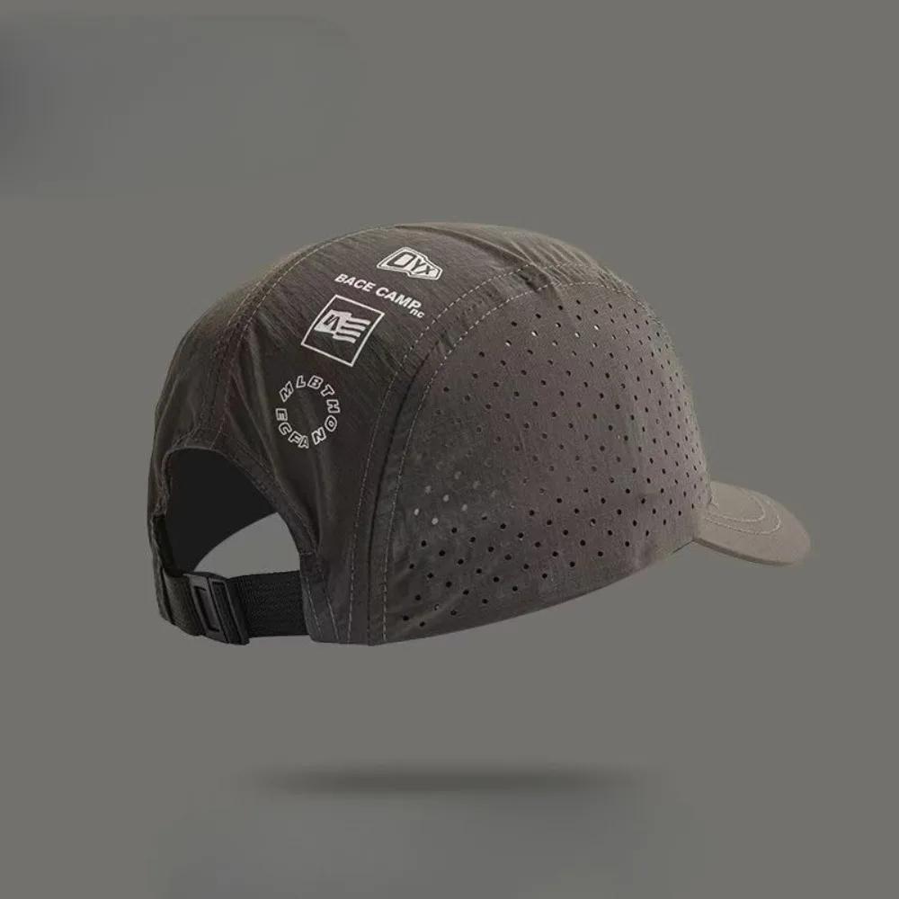 Casquette mesh légère pêche été - Brim court protection UV randonnée homme femme couple